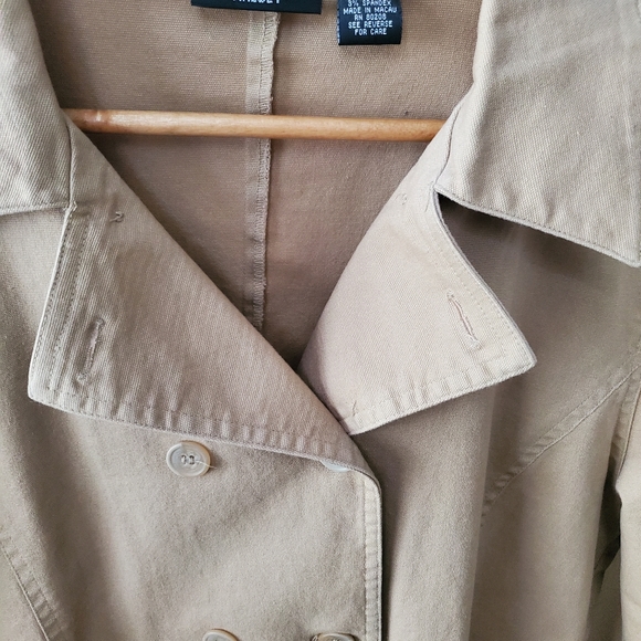 Ralsey double- breasted camel blazer - Picture 3 of 7